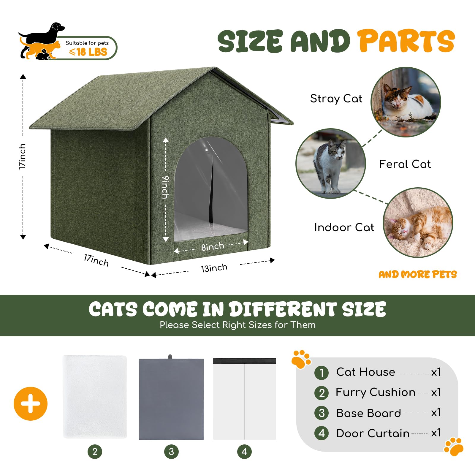 Fecuria foldable design makes storage simple when not in use.