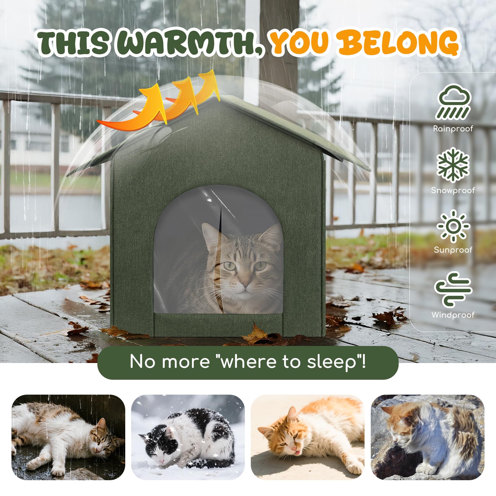 Fecuria spacious 13w-17l-17h model fits cats, small dogs, or rabbits.