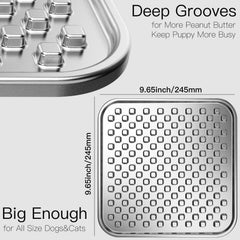 Feedoo textured surface slows meals and increases engagement