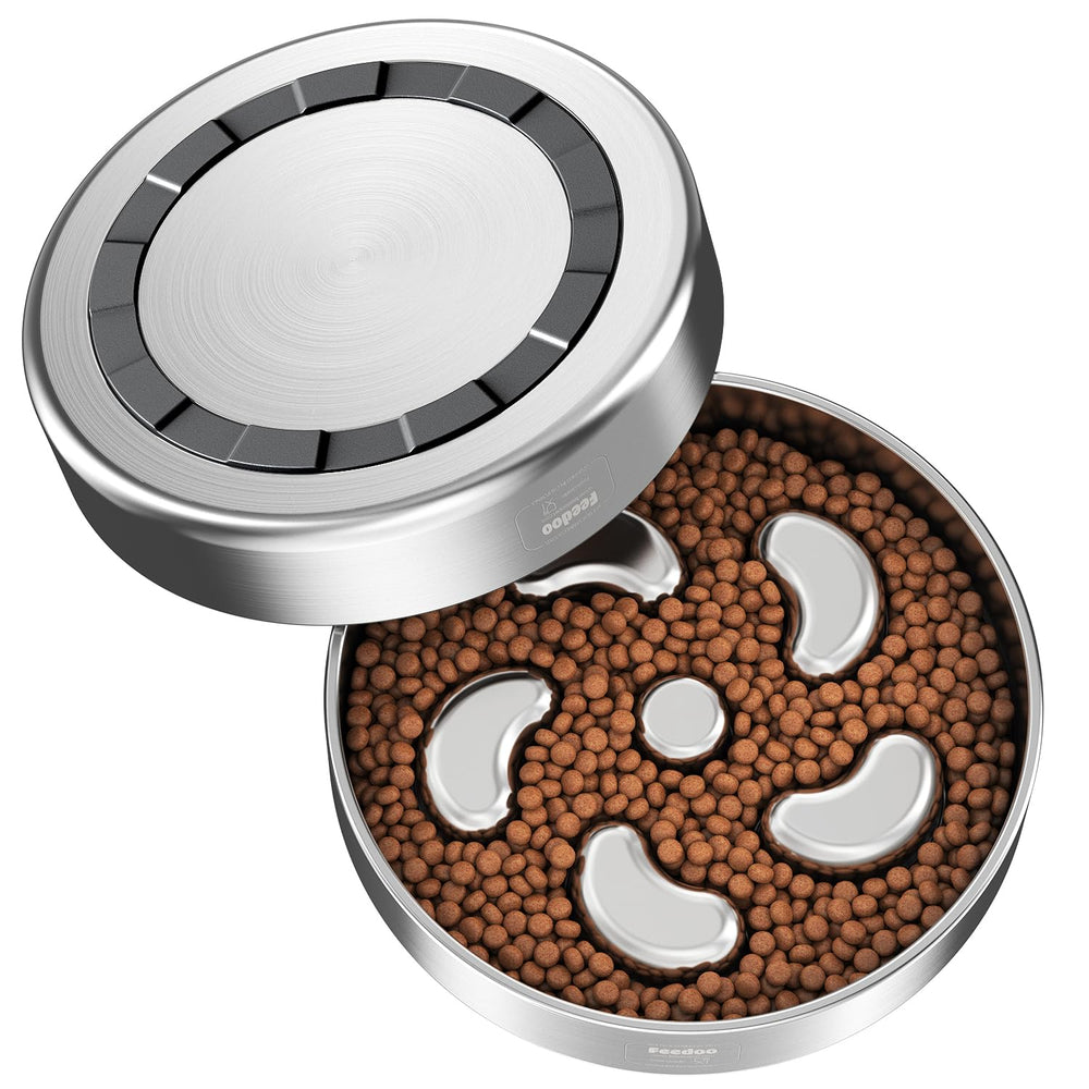 Feedoo Slow Feeder Bowl easy-cleaning surface after meals