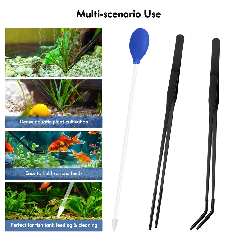 Feehope aquarium care bundle offers all-in-one maintenance tools.