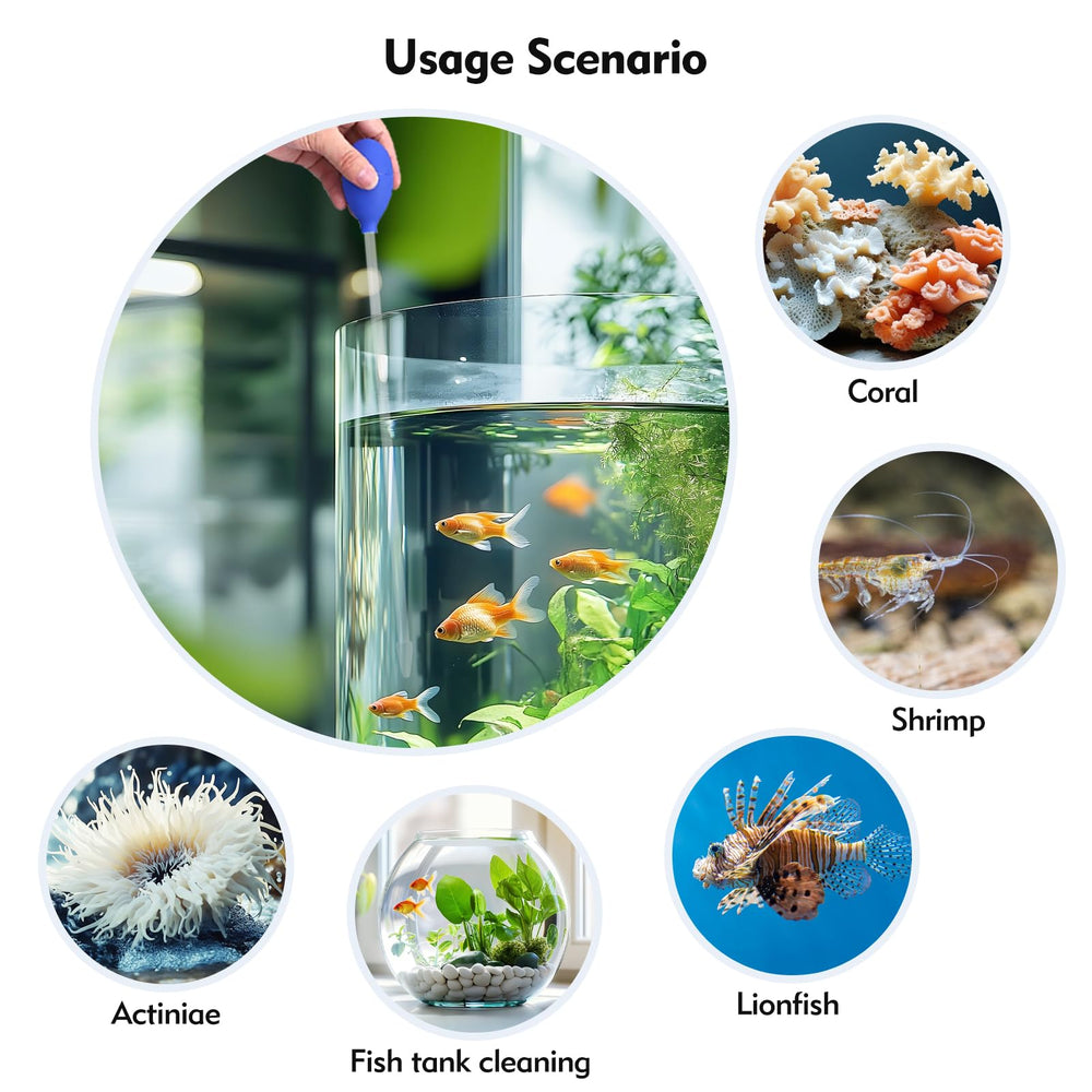 Feehope silicone tip feeder protects tank inhabitants while feeding.