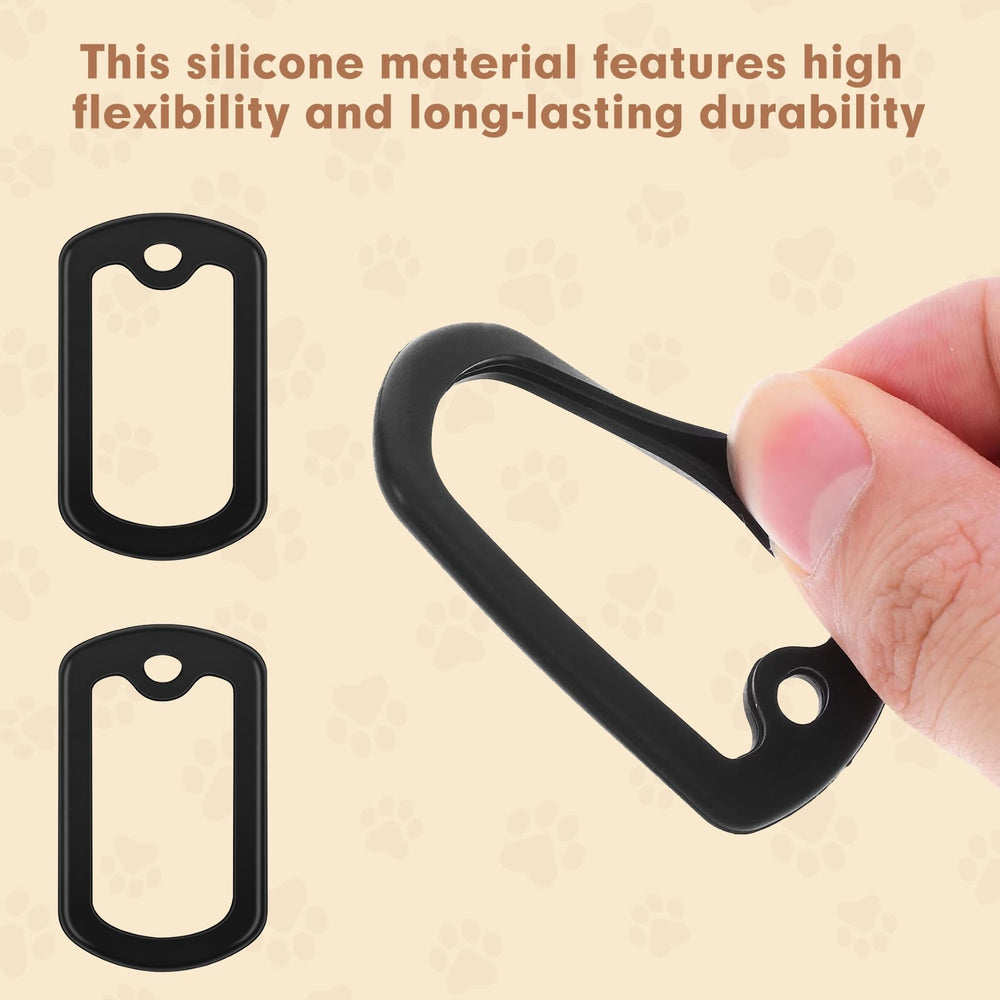 Feehope versatile silencer for tags and collars fits multiple identification items with style.