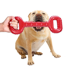 Feeko dog toy—15-inch convex design for long-lasting chewing.