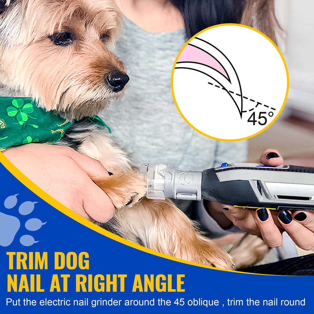 Feekoon ez-lock quick-change-discs enable fast swaps during pet grooming.