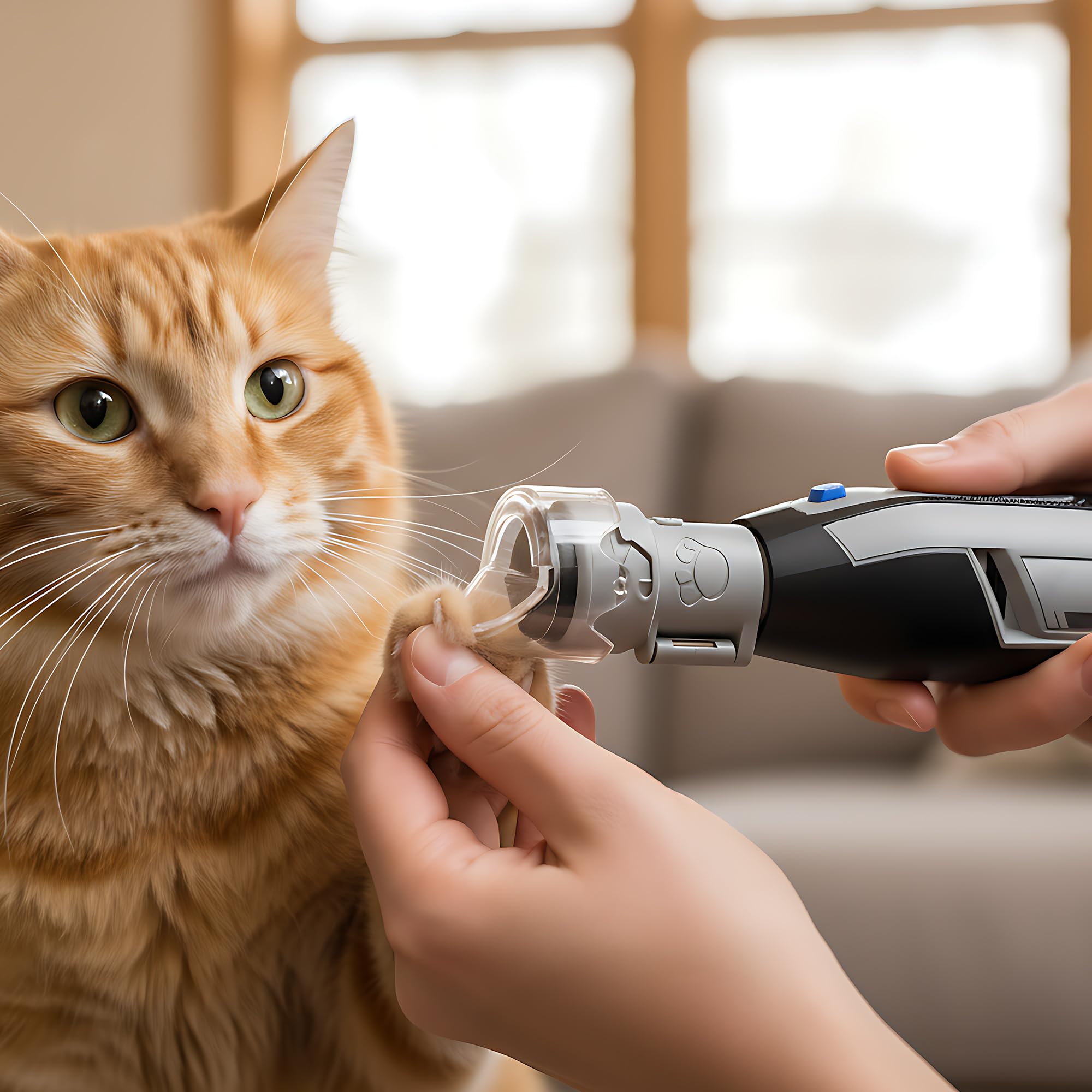 Feekoon replaceable-pet-nail-disc-system highlights cost-effective, hygienic home grooming.