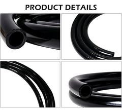 Feelers black PVC tubing durable aging resistant for long-term setups