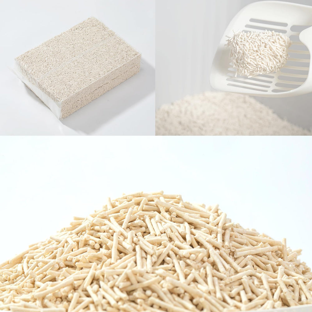 FEELING BEST tofu cat litter suited for multi-cat households with low dust.