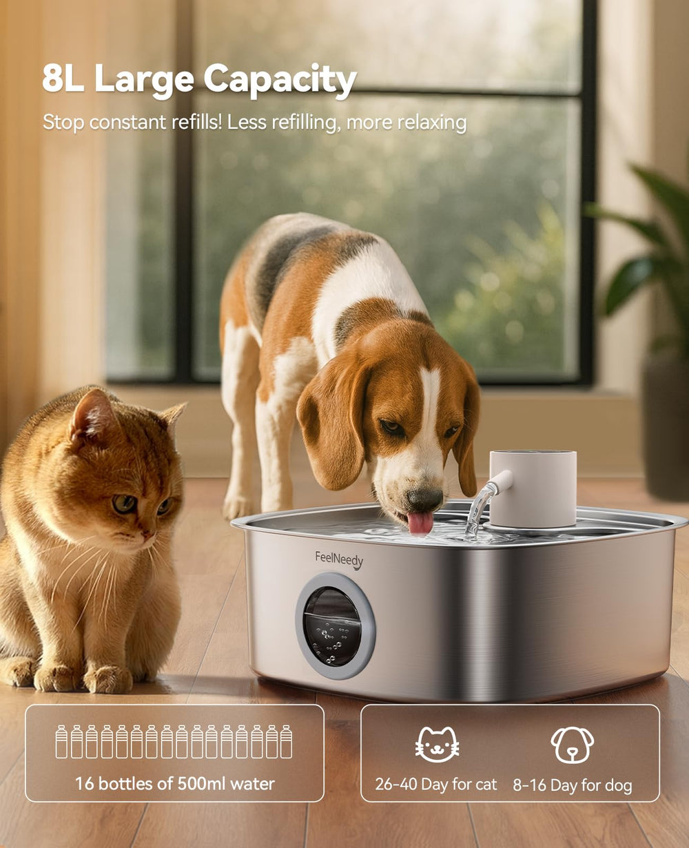 FEELNEEDY included filters and adapters simplify maintenance