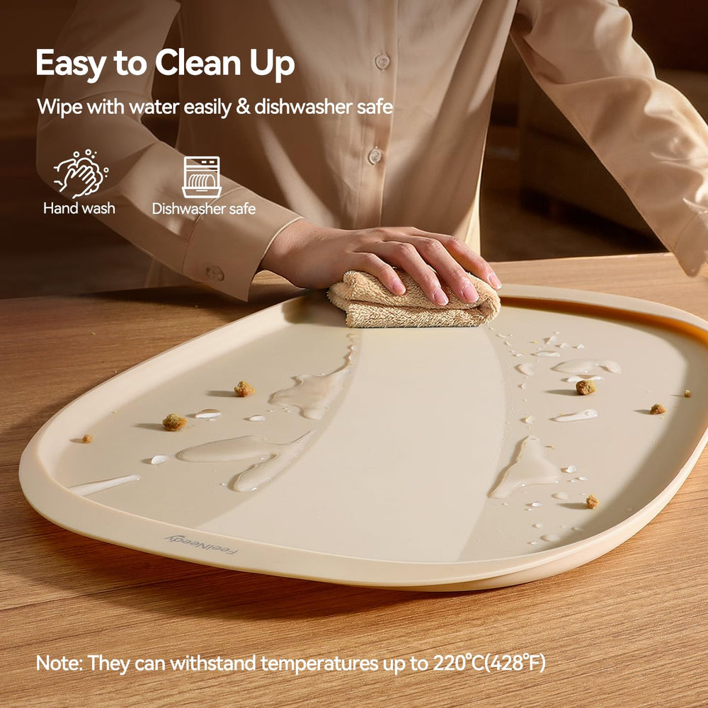 FEELNEEDY BPA-free durable silicone mat built for daily use and travel