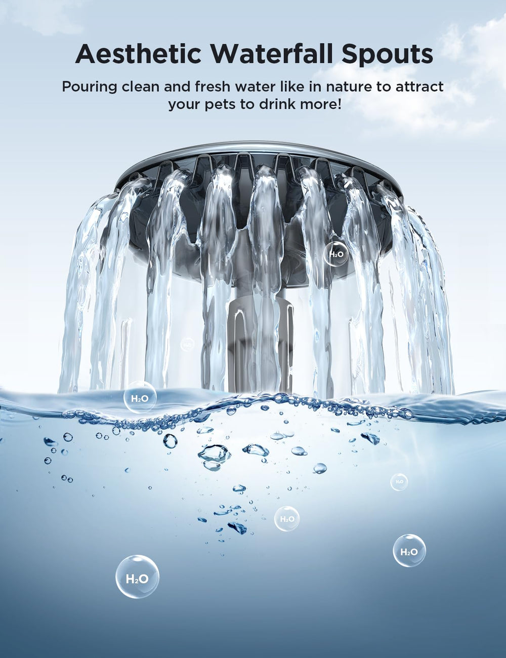 FEELNEEDY food-grade ABS construction supports safe, hygienic drinking