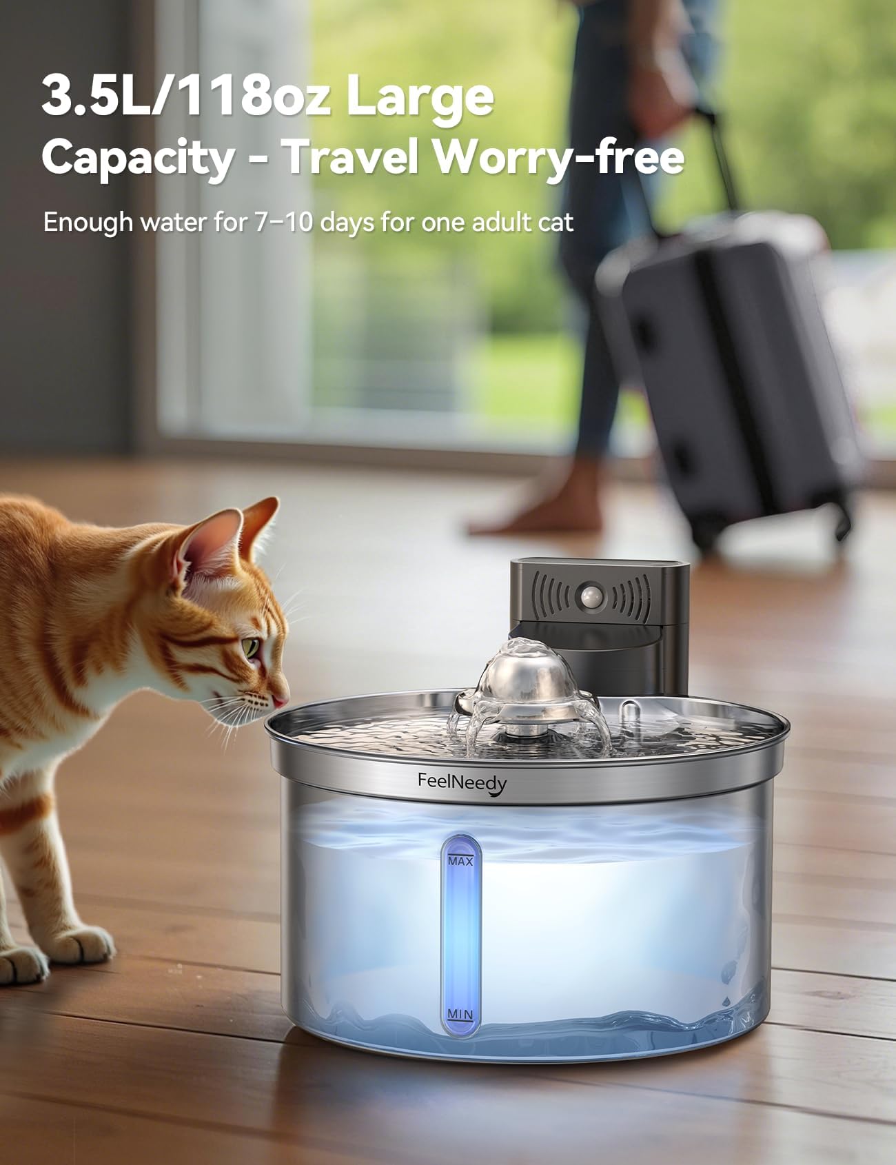 FEELNEEDY isolated water system safety shows water electrical isolation