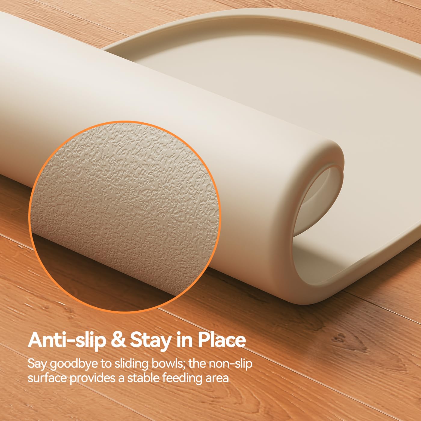 FEELNEEDY non-slip drip tray keeps feeding areas stable during meals