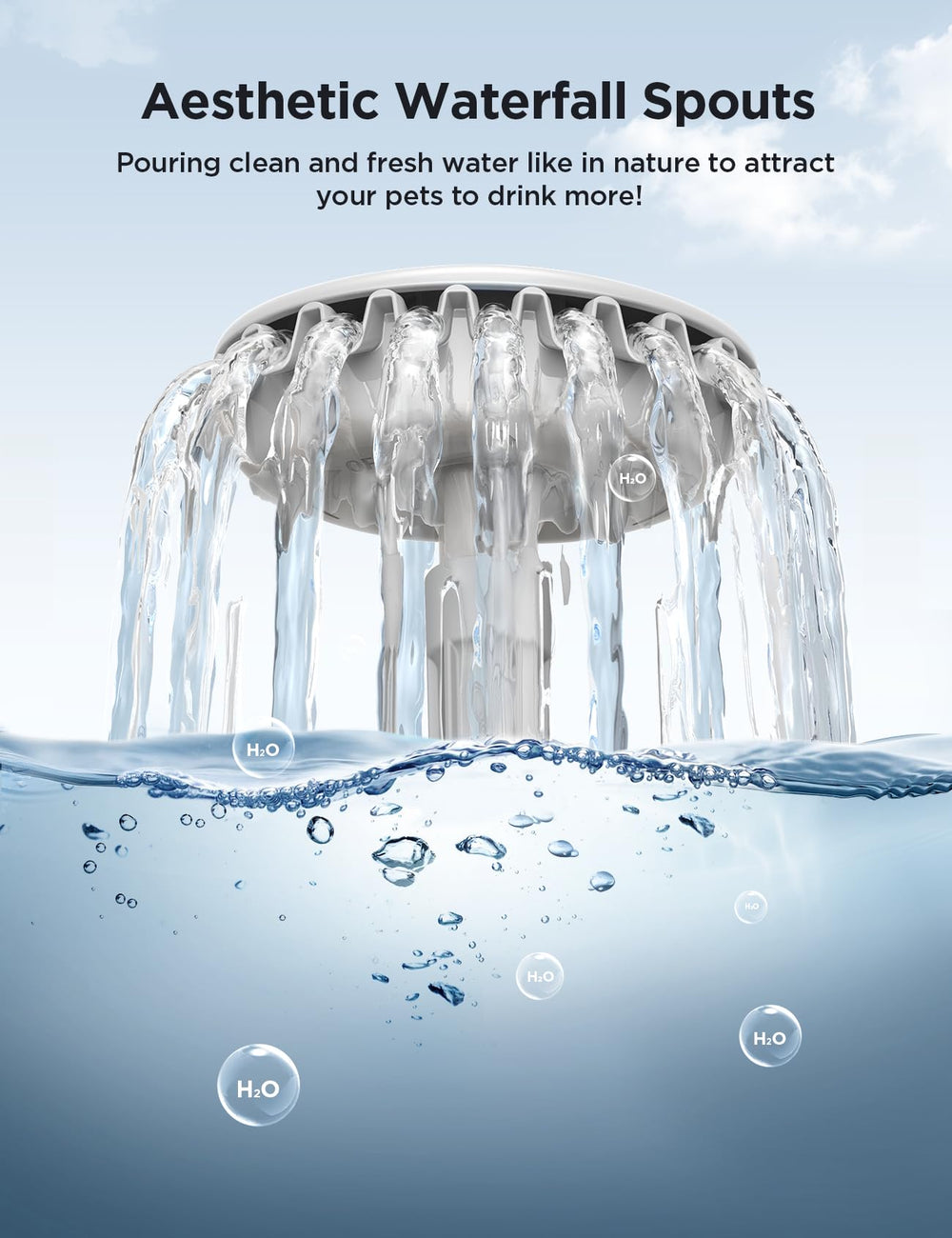 FEELNEEDY quiet pump delivers peaceful, low-noise operation