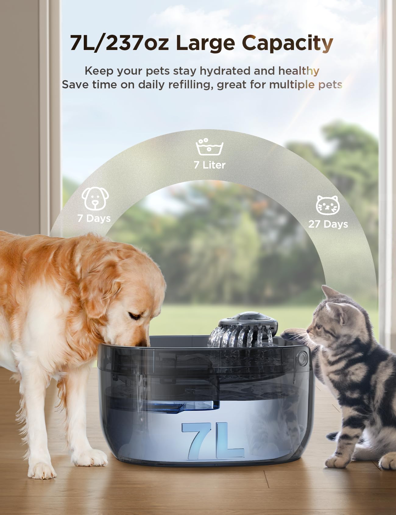FEELNEEDY quiet-pump close-up demonstrates near-silent operation ideal for living spaces