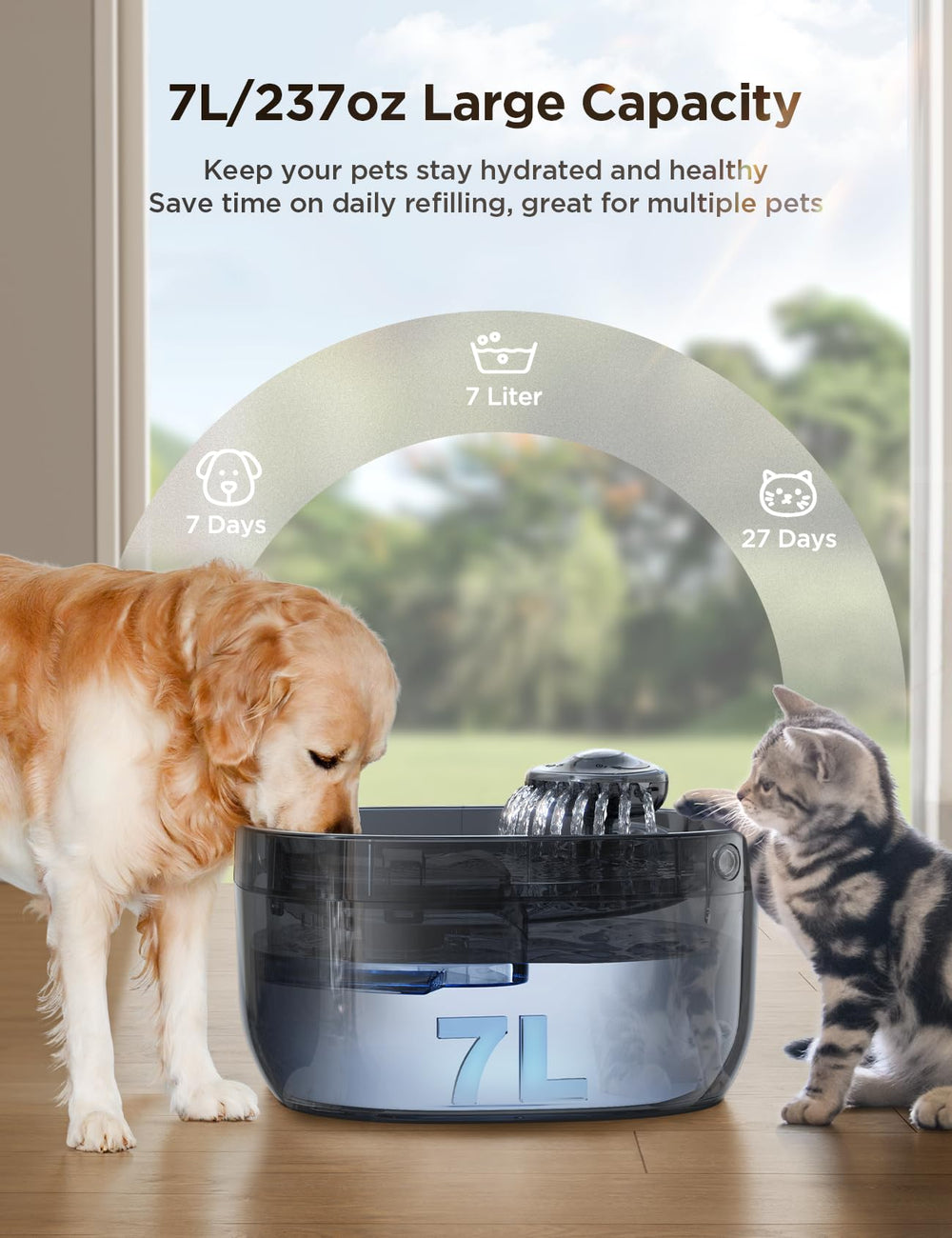 FEELNEEDY quiet-pump close-up demonstrates near-silent operation ideal for living spaces