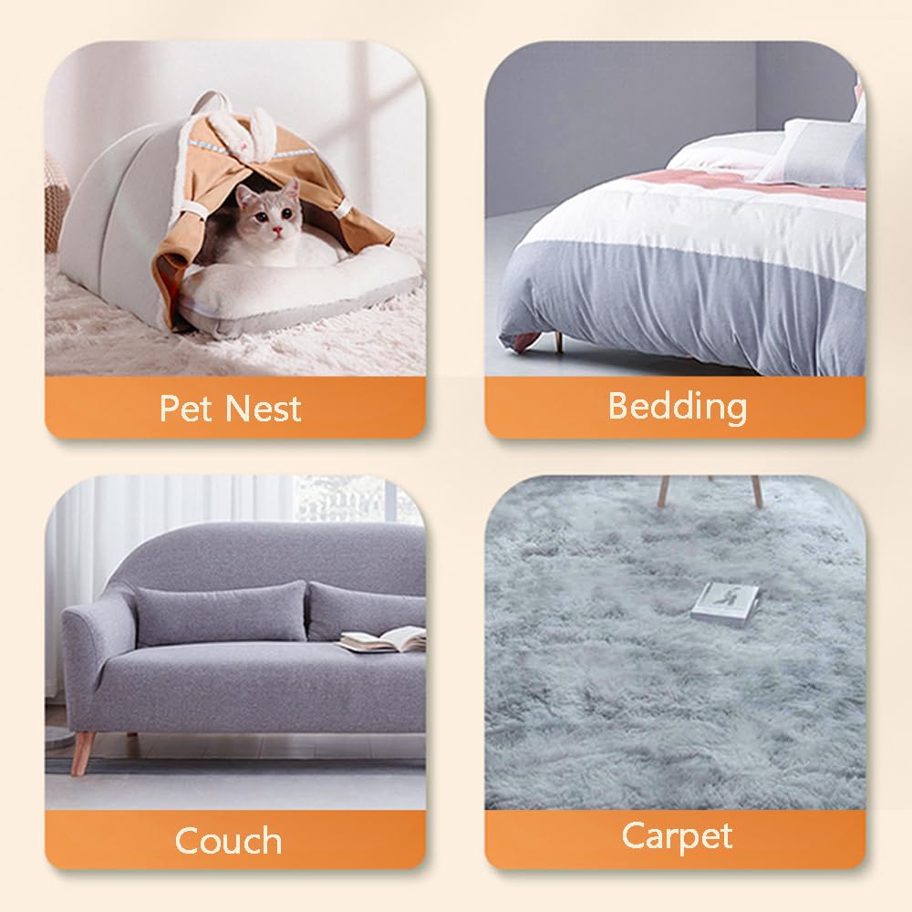 FeiFanYiGou pet hair remover bedding close-up pull for fast fur removal