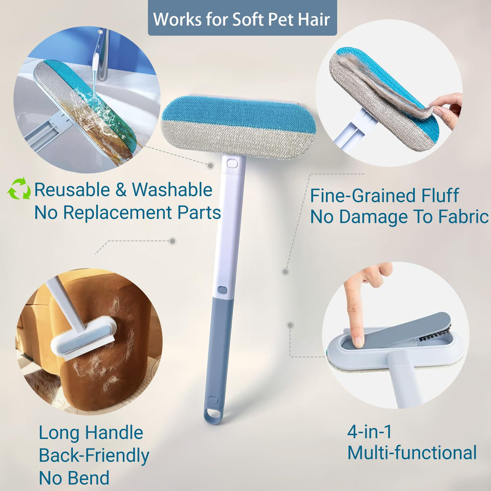 FeiFanYiGou pet hair remover car-seats using static cling for quick cleaning
