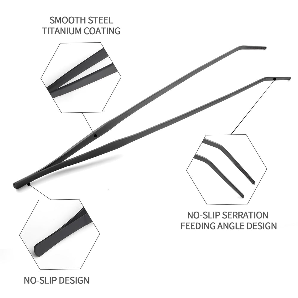 FEITA aquascaping tools enable precise pruning and plant rearranging in tanks.