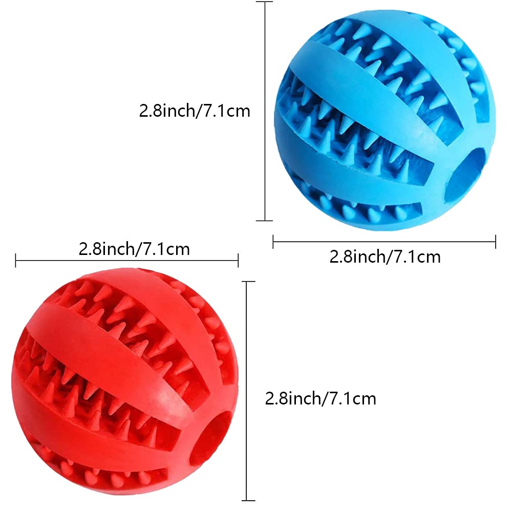 Feixun dog treat ball 2pack packshot reveals ready to use interactive toys