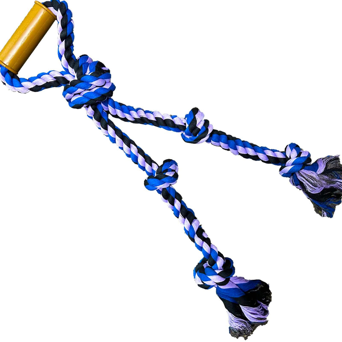 Fejapa large dog rope toy 24 inch length for interactive tug and fetch