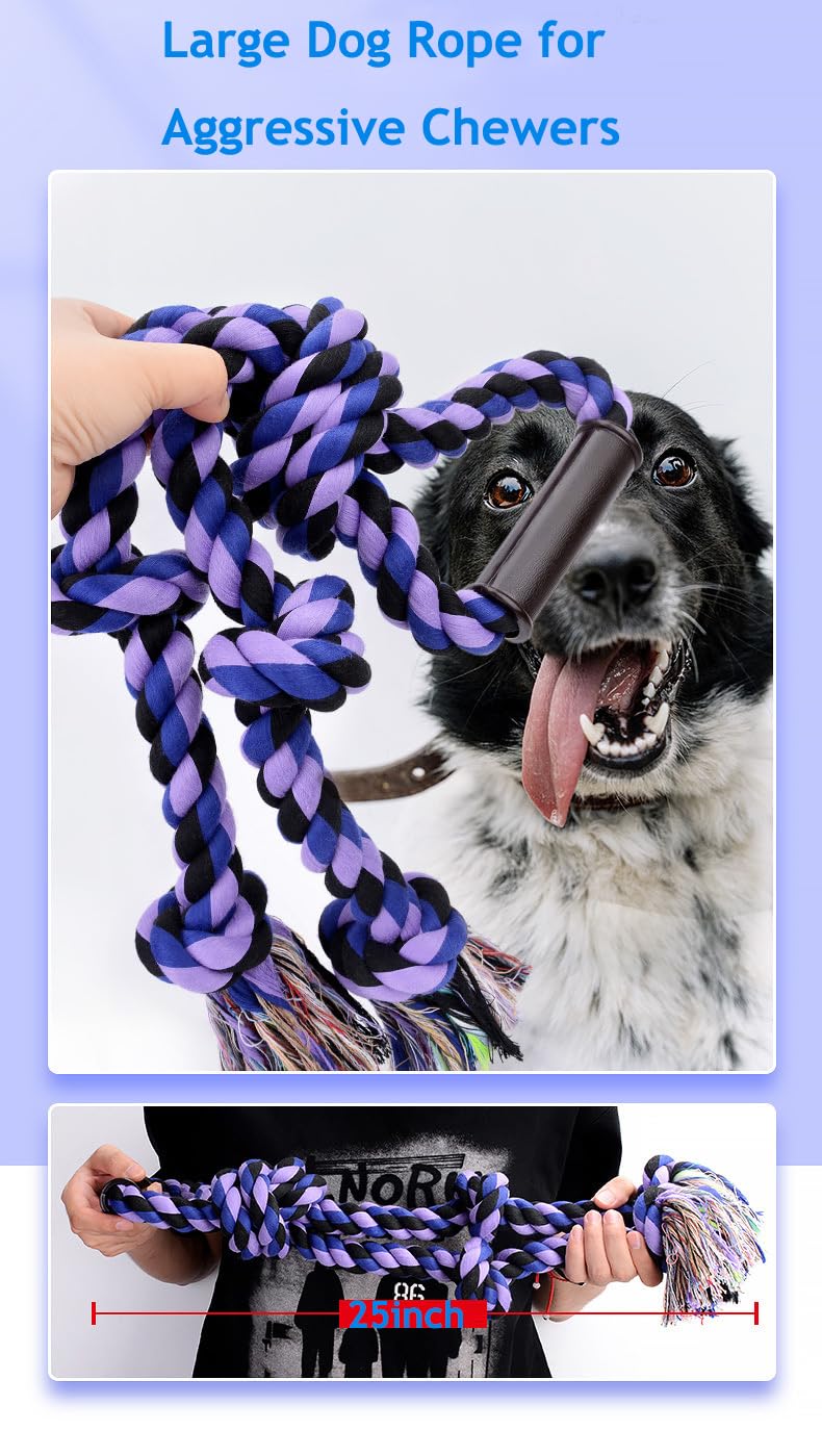 Fejapa rope toy promotes interactive training and strengthens owner pet bonding