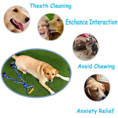 Fejapa XL dog rope toy ideal for aggressive chewers and heavy duty use