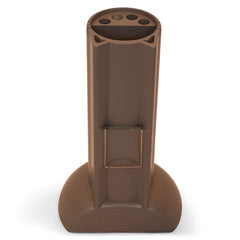 Feline Ruff wand holder standing alone on shelf for quick access.