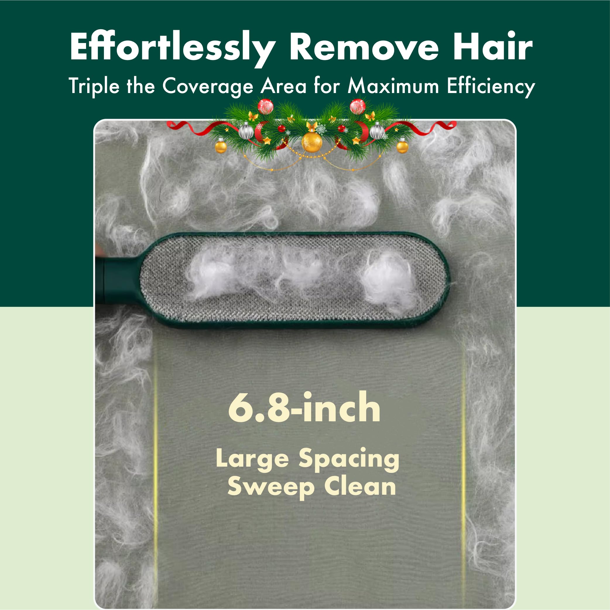 FelineFun eco-friendly hair remover reduces waste with no consumables.