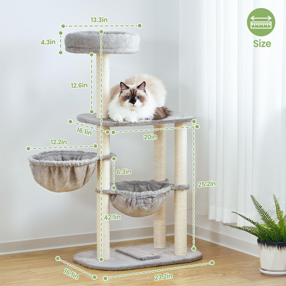 Feliskyn easy-assembly cat tree reduces setup time with clear instructions.