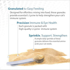 Pet Health Solutions Felisyl L-Lysine Granules cat scoop for precise dosing