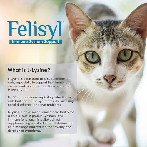 Felisyl L-Lysine Gel-salmon flavor appealing to cats during dosing.
