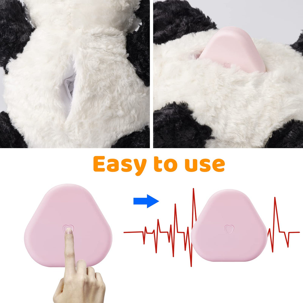 Felixmuc Heartbeat Plush material close-up emphasizes ultra-soft fabric.