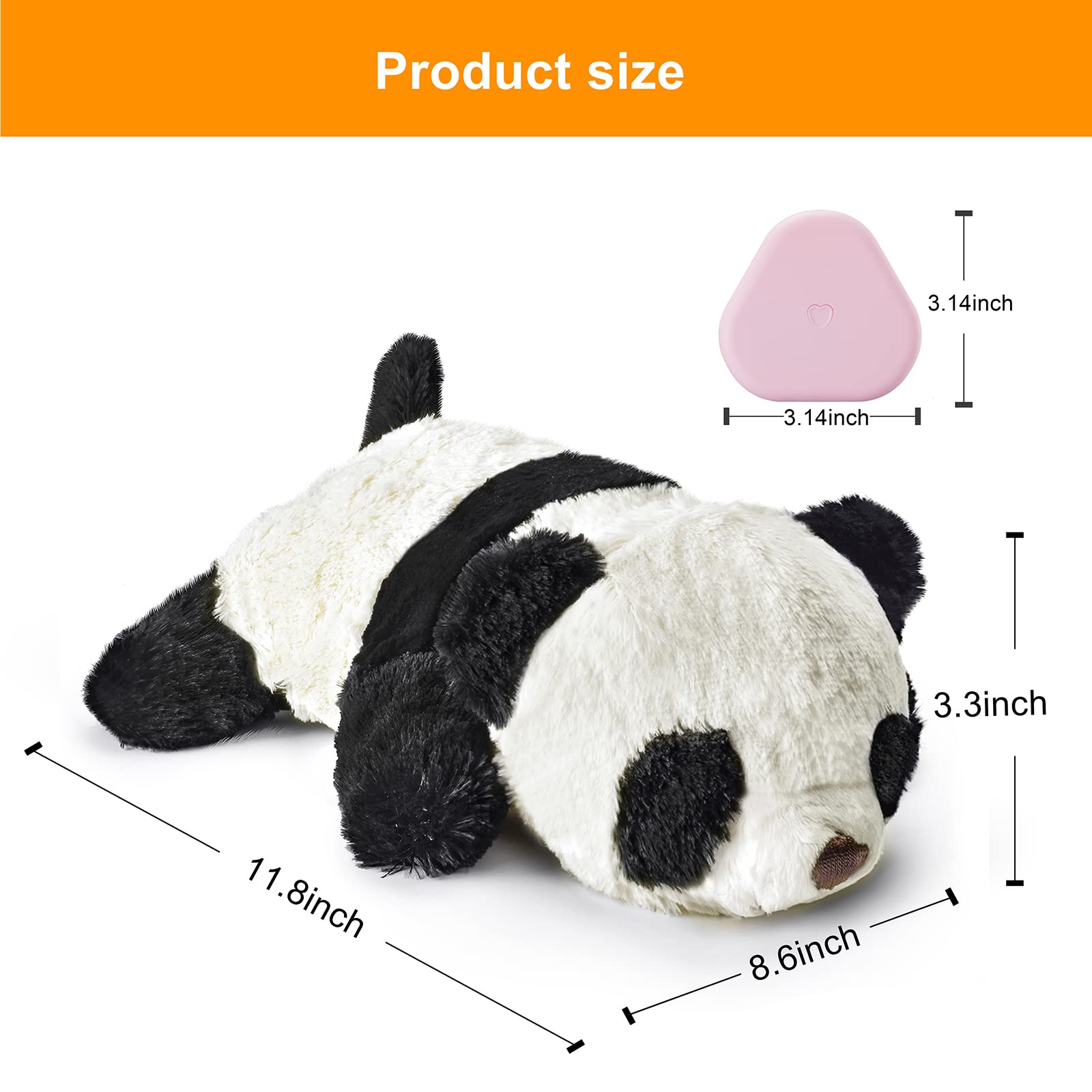 Felixmuc Heartbeat Puppy Toy travel-use scene supports calmer car rides.