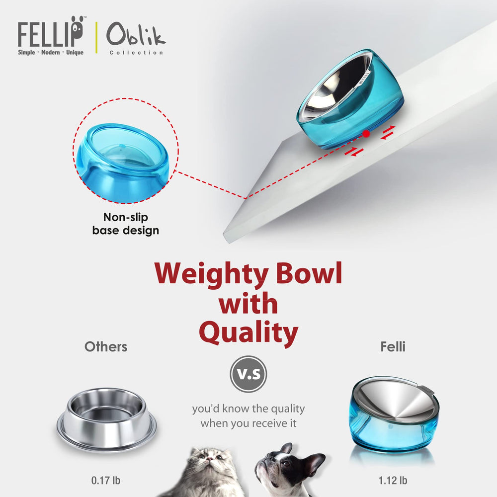 Felli Oblik acrylic base—sleek, durable design for modern homes.