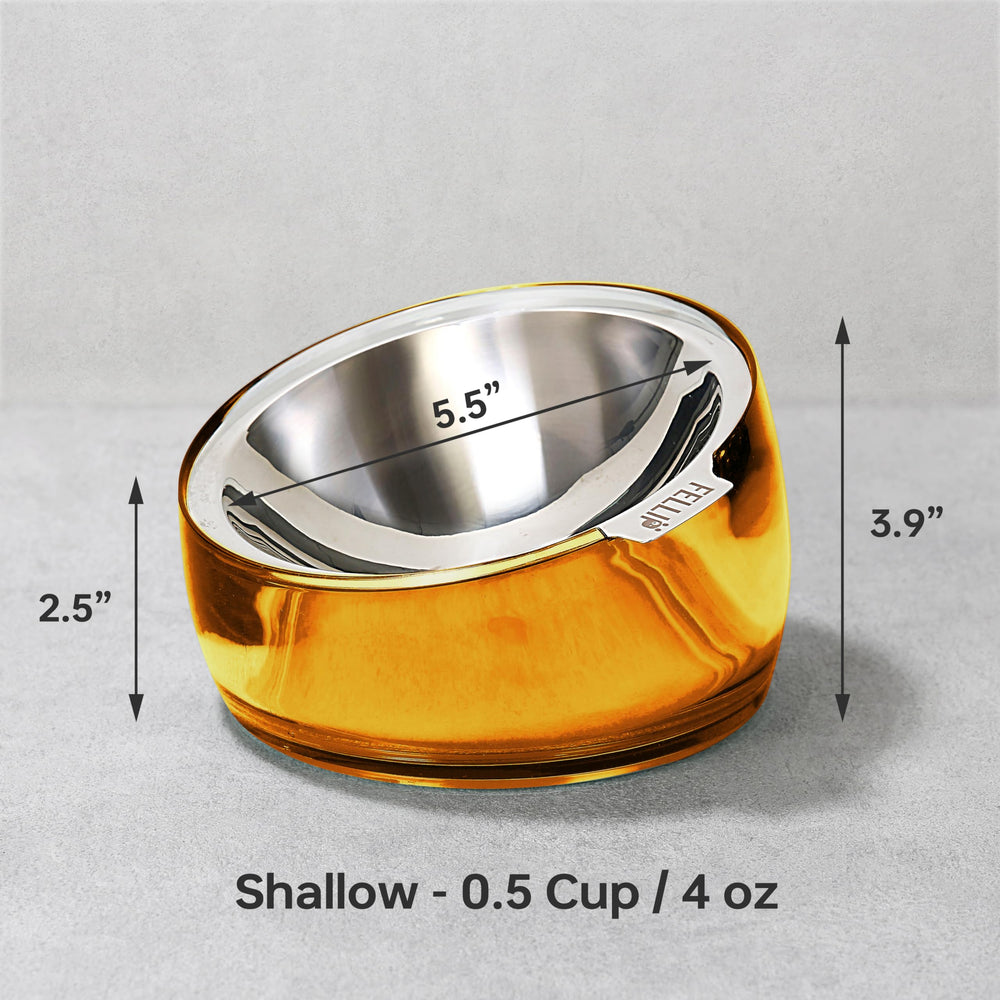 Felli Oblik removable dish allows quick cleaning after meals