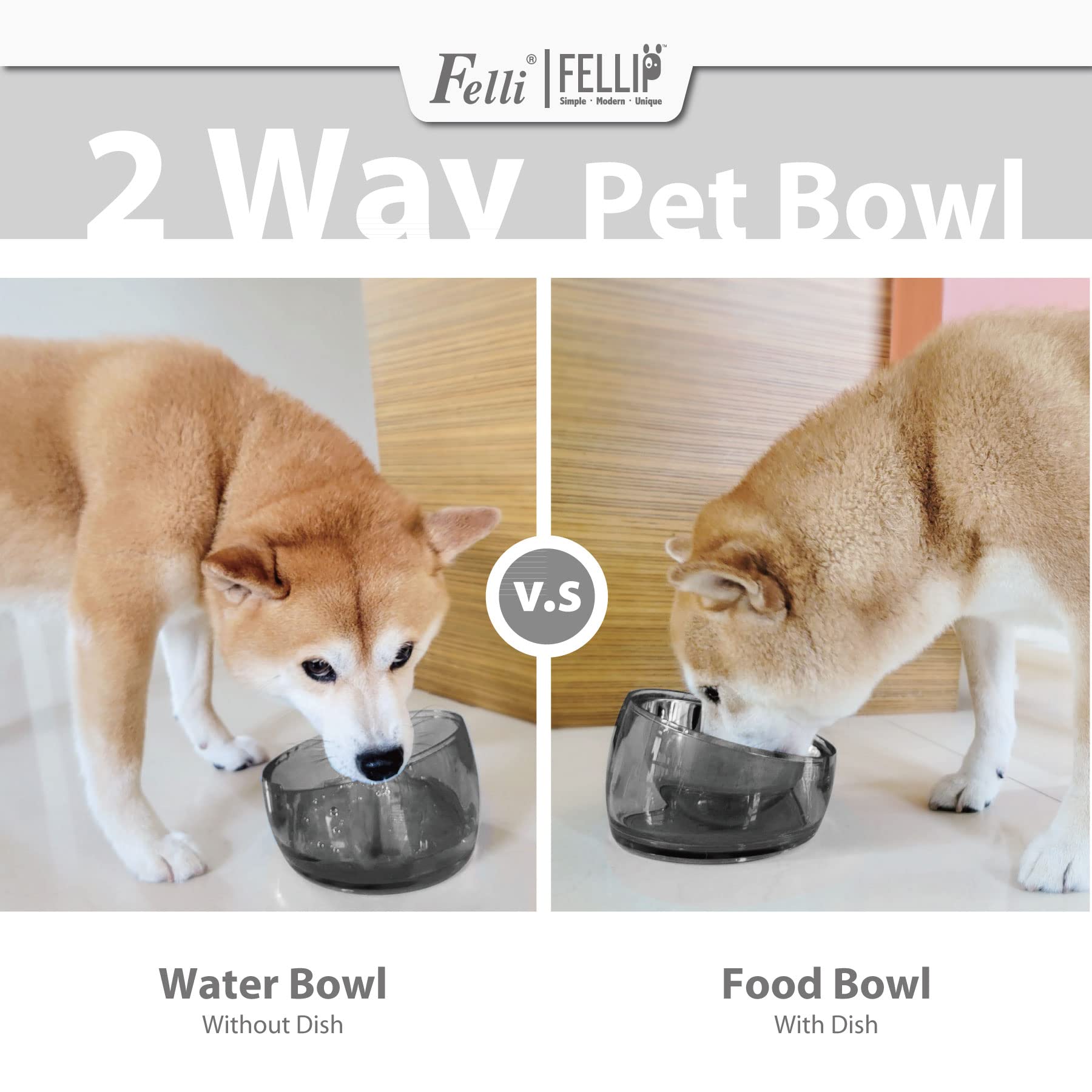 Felli Oblik dishwasher-safe dish simplifies cleaning after meals.
