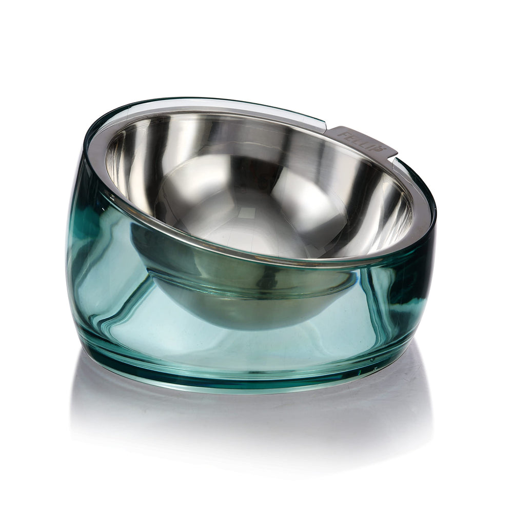 Felli Oblik tilted elevated bowl supports comfortable feeding for short‑leg breeds