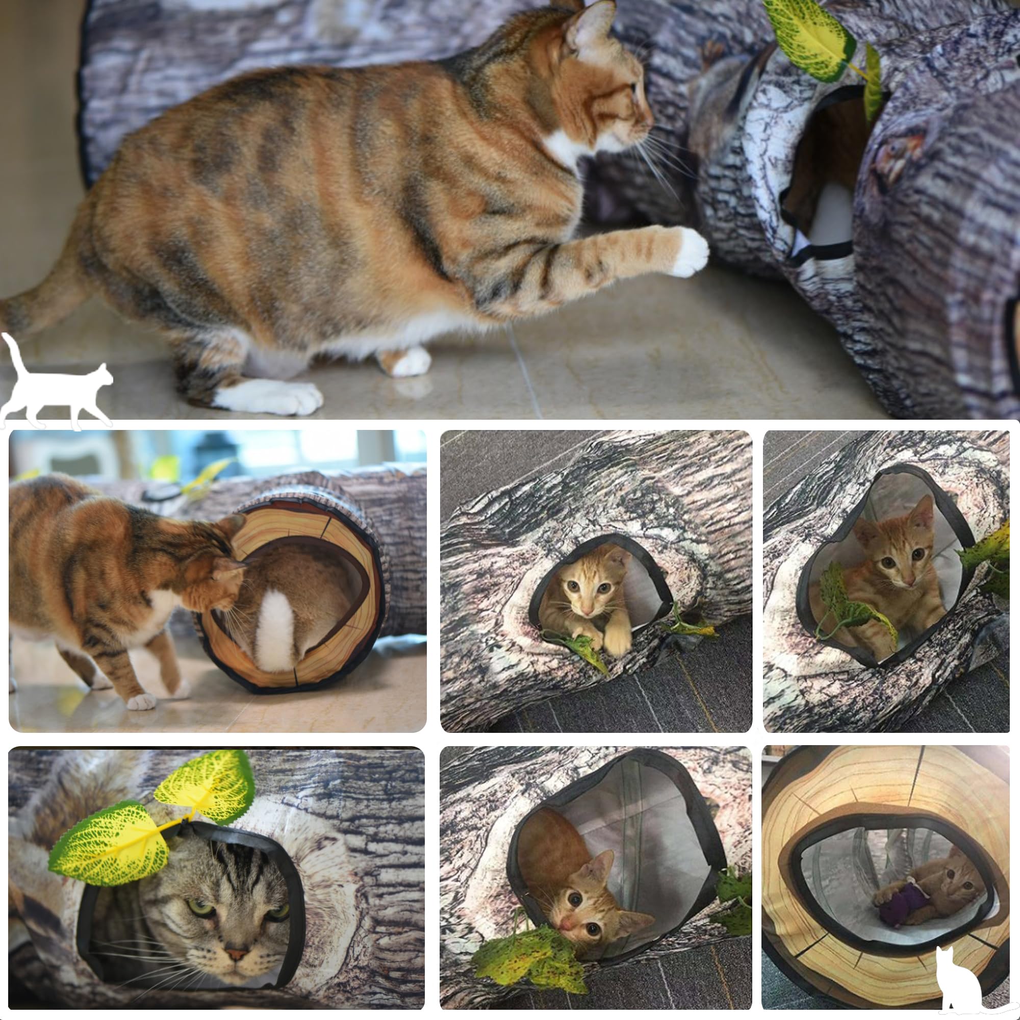 FelRelWel cat tunnel steel frame ensures sturdy, long-lasting use.