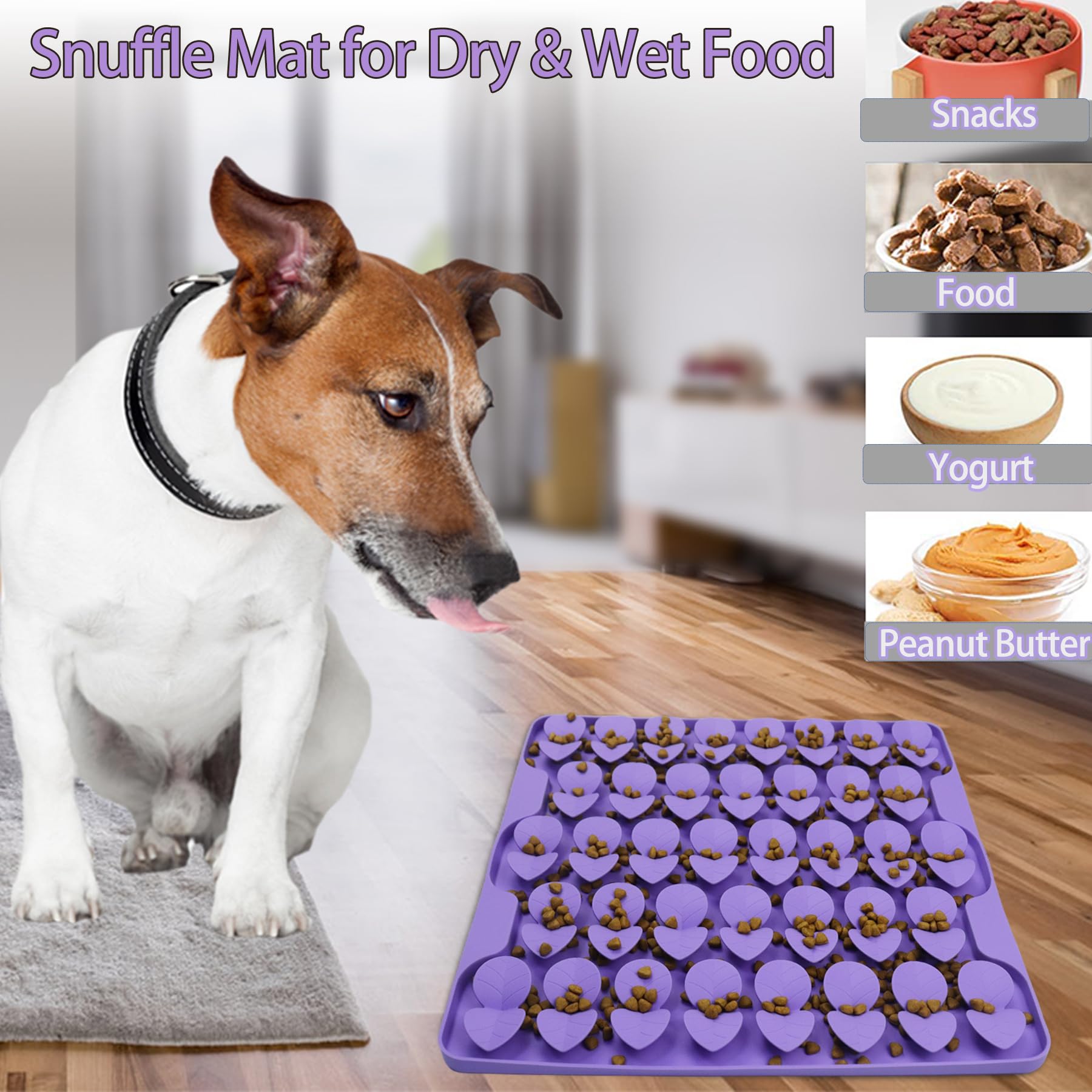 Femont snuffle mat suitable for dry or wet food exploration