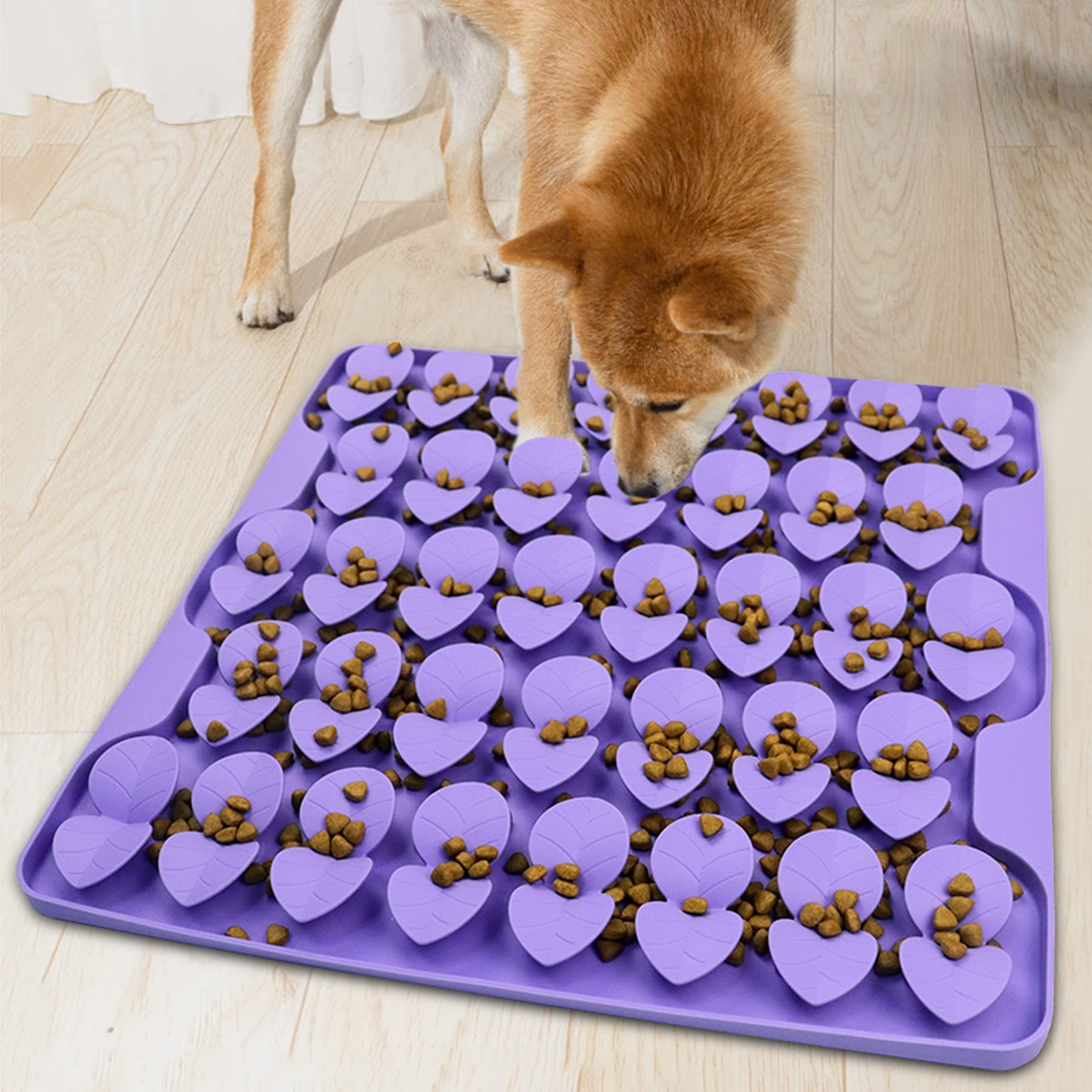 Femont snuffle mat with suction cups for stable slow feeding