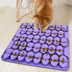 Femont snuffle mat with suction cups for stable slow feeding
