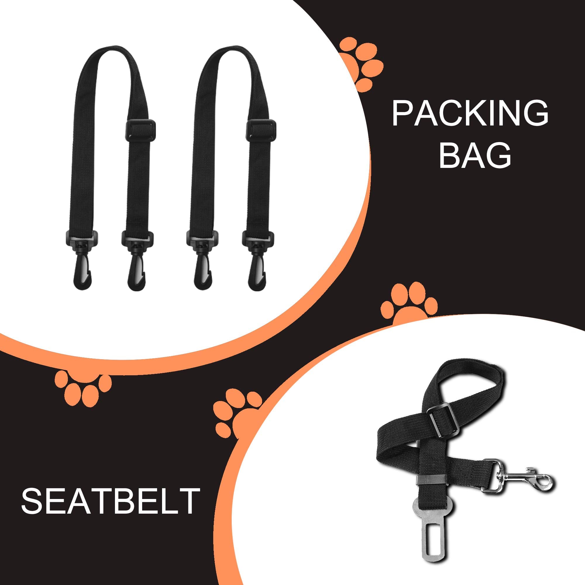 Femuar easy-install design with buckles and straps makes setup quick and cleanup simple.