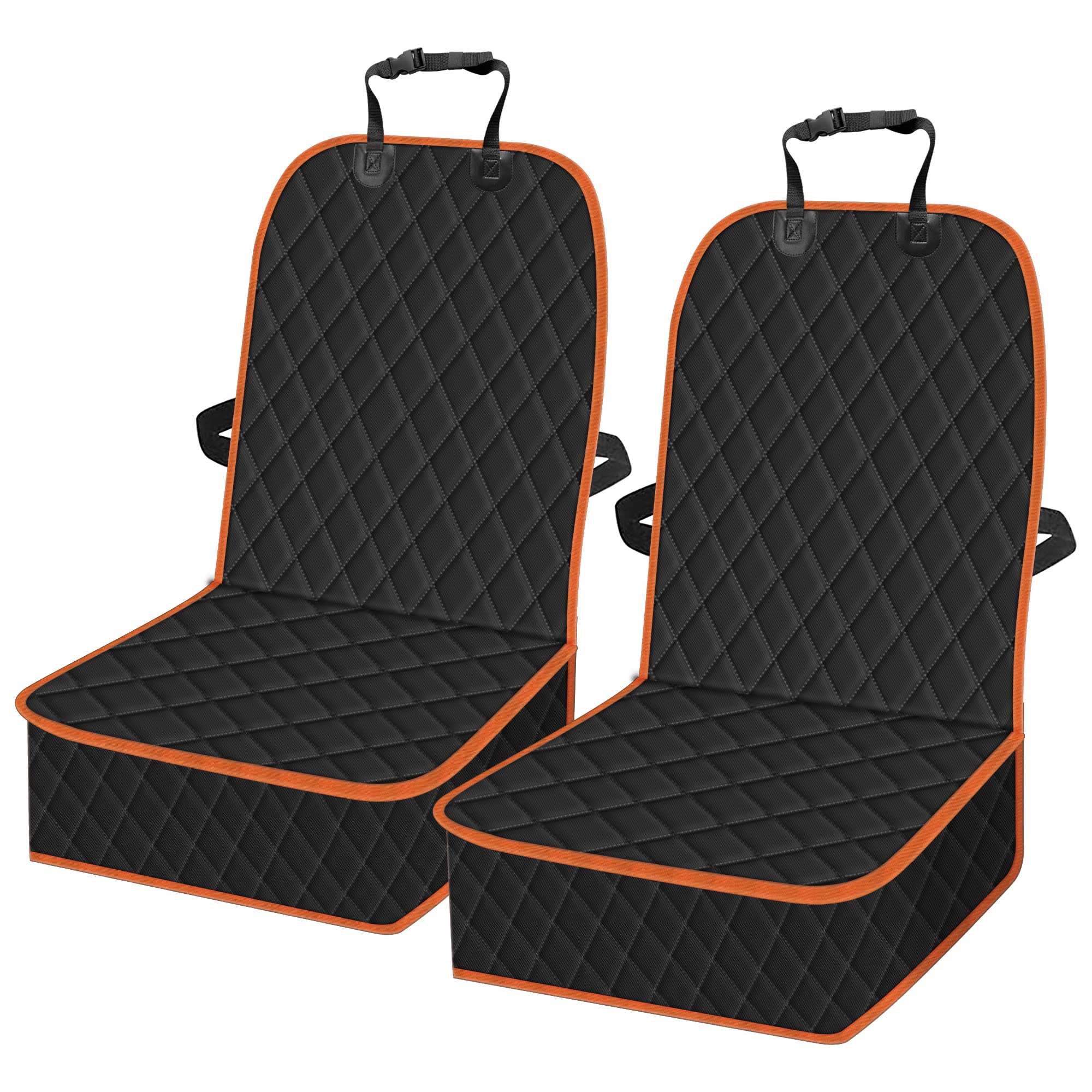Femuar two-pack universal front seat cover protecting car seats from dirt and spills.