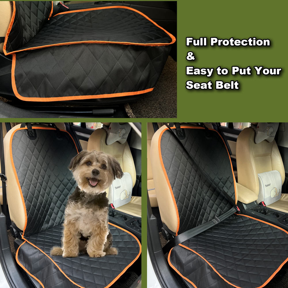 Femuar scratch-proof durable material shields seats from scratches.