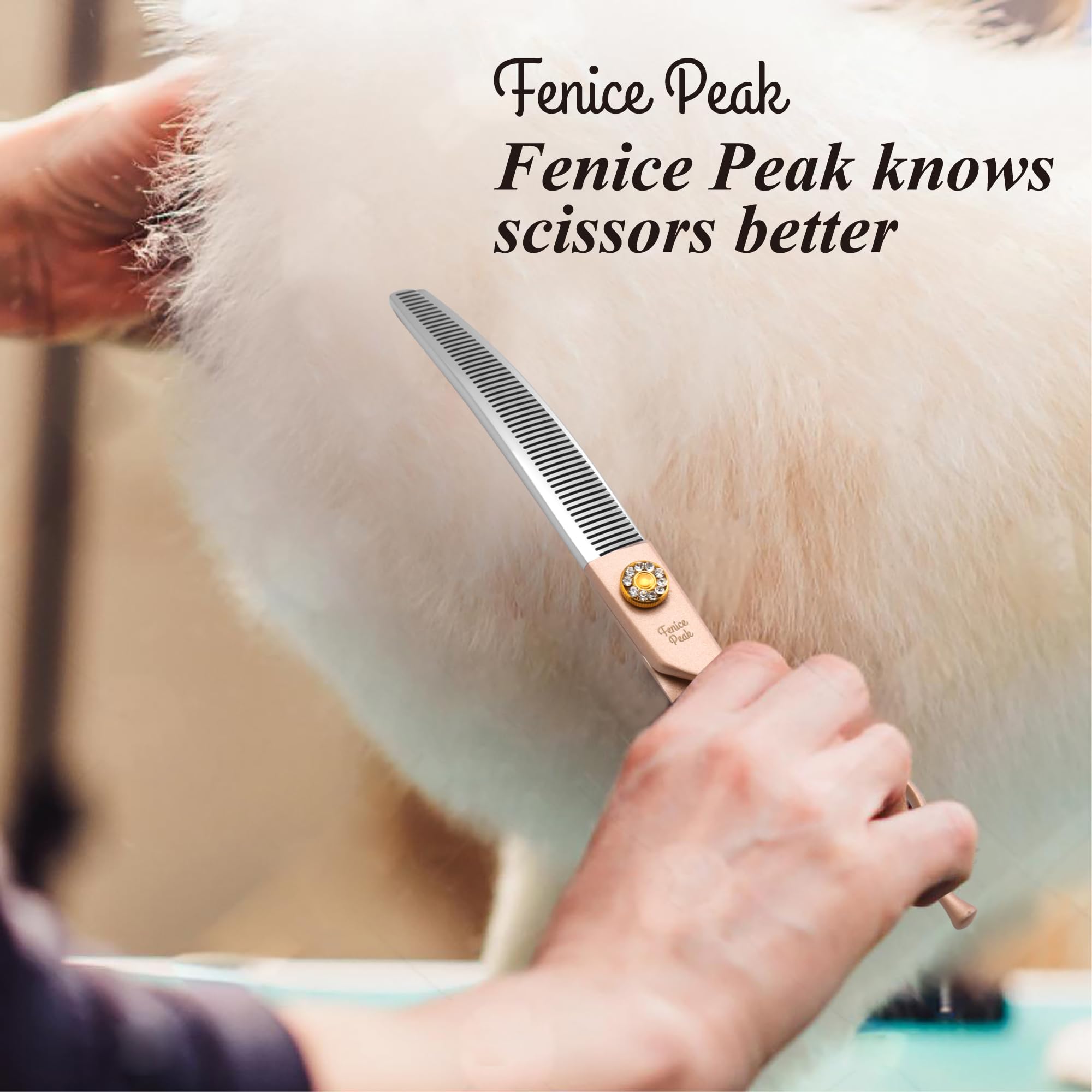 Fenice Peak curved thinner 7in rose-gold visual-7 satisfaction-backed investment for pet care