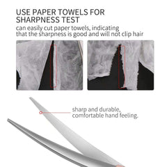 Fenice Peak ergonomic curved shears balance and reduce hand fatigue