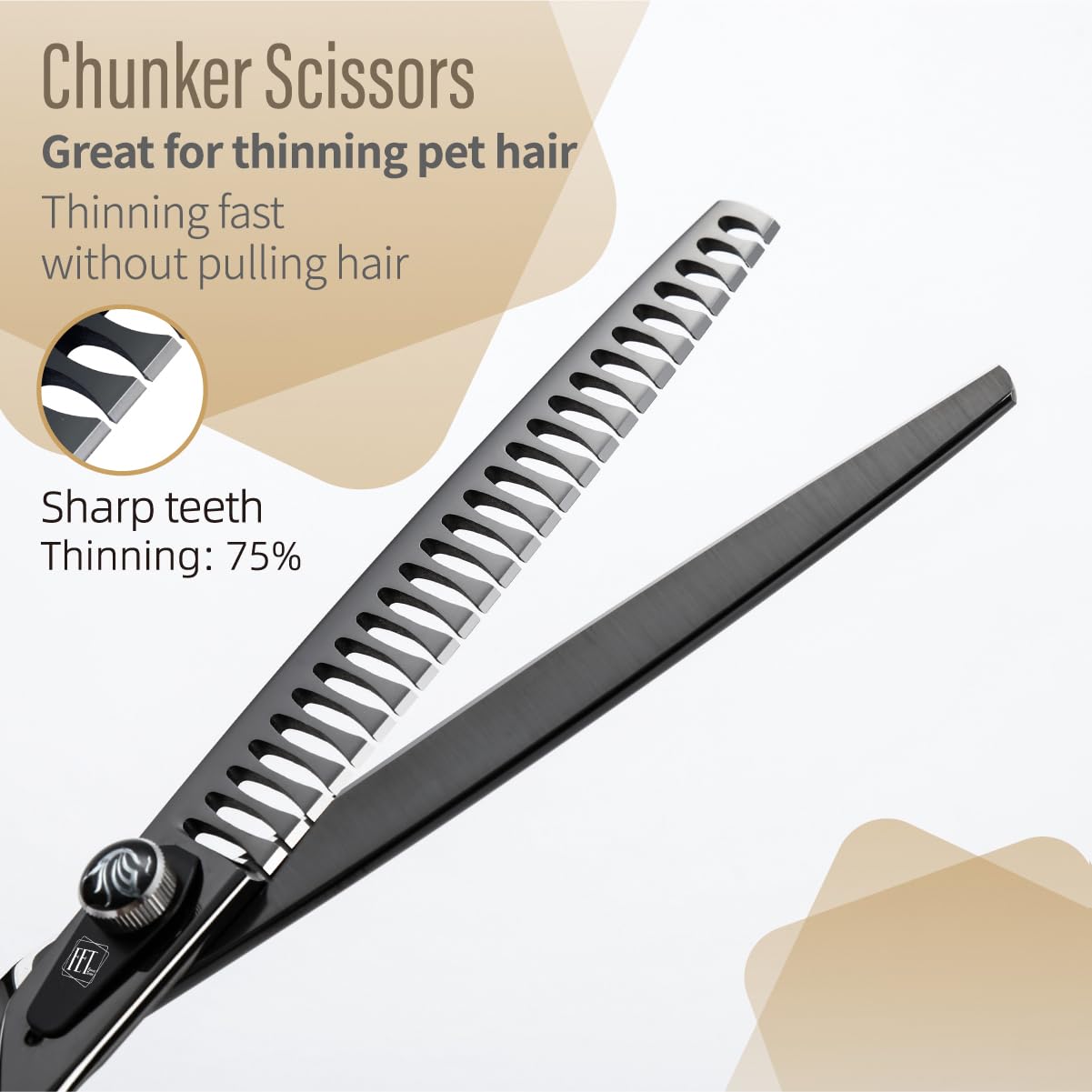 Fenice Totem adjustable screw ensures secure alignment during long-term use.