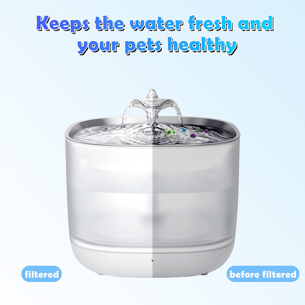 Fenkabs filters may help increase water intake for cats and dogs.