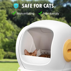 Fenkabs MeowWant compatibility badge highlights seamless use with MW-SC01/02 and LB02